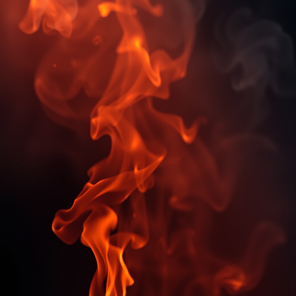 cinematic fire and smoke abstract background, high contrast