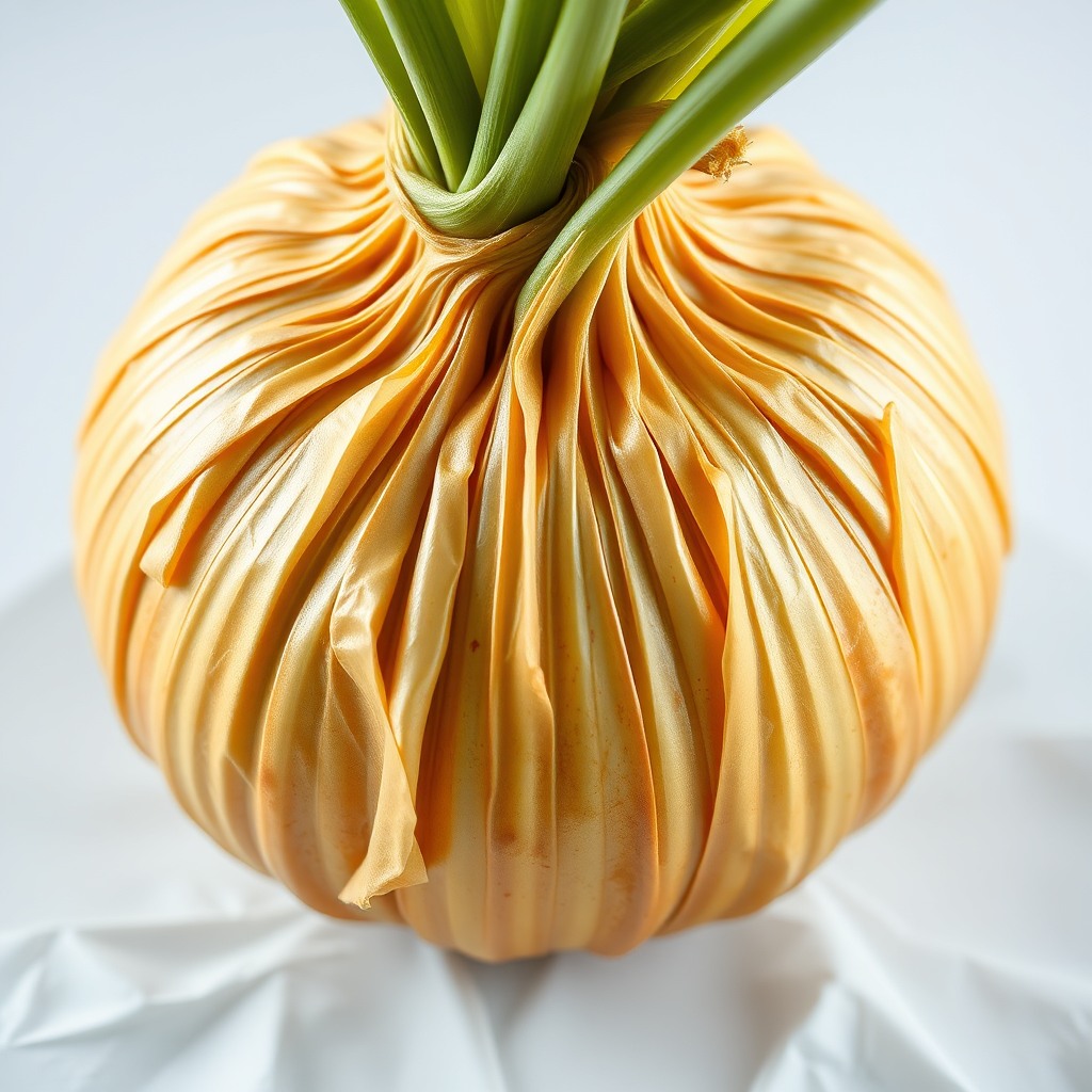 onions with papery skin, ultra realistic texture