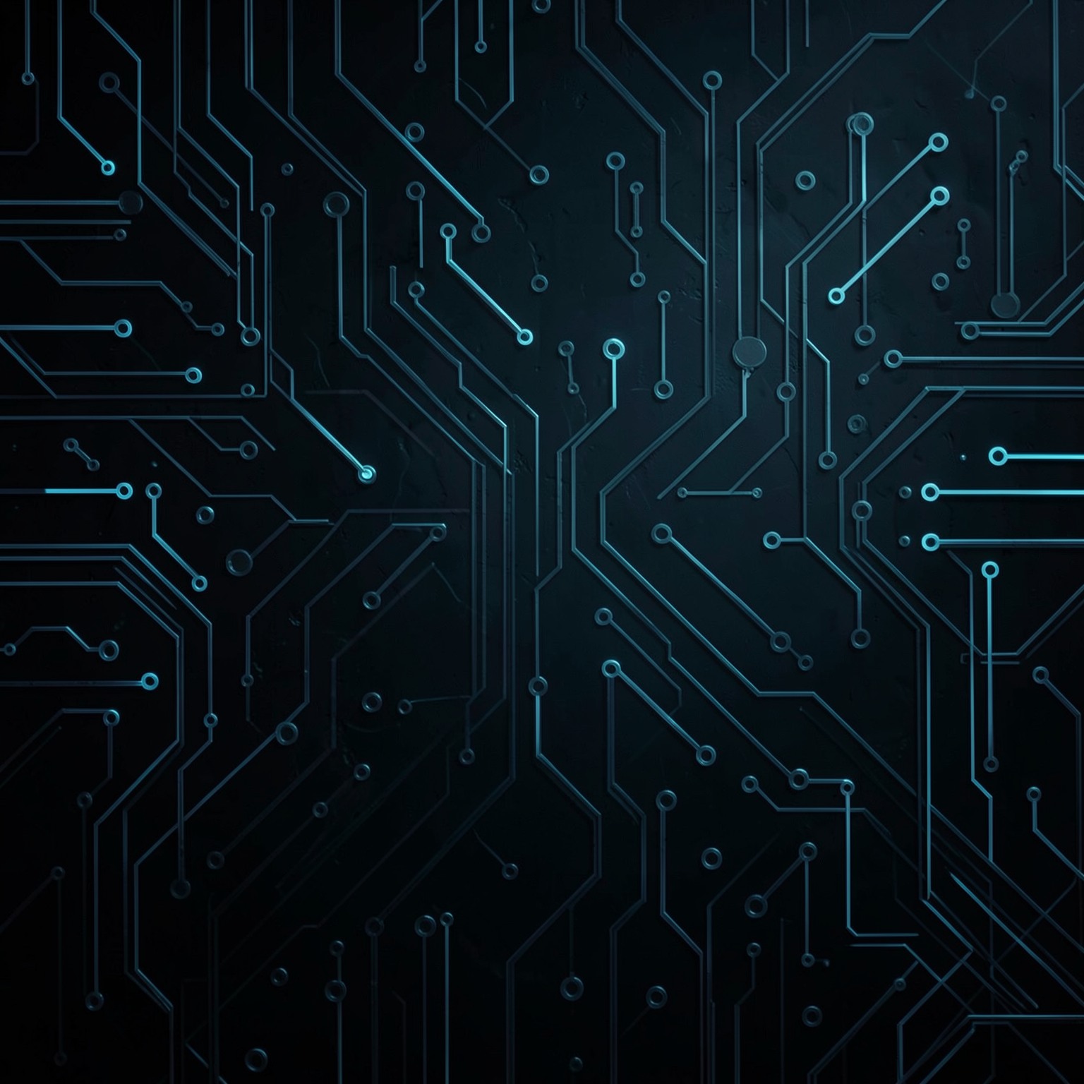 Premium dark tech wallpaper with glowing circuit patterns