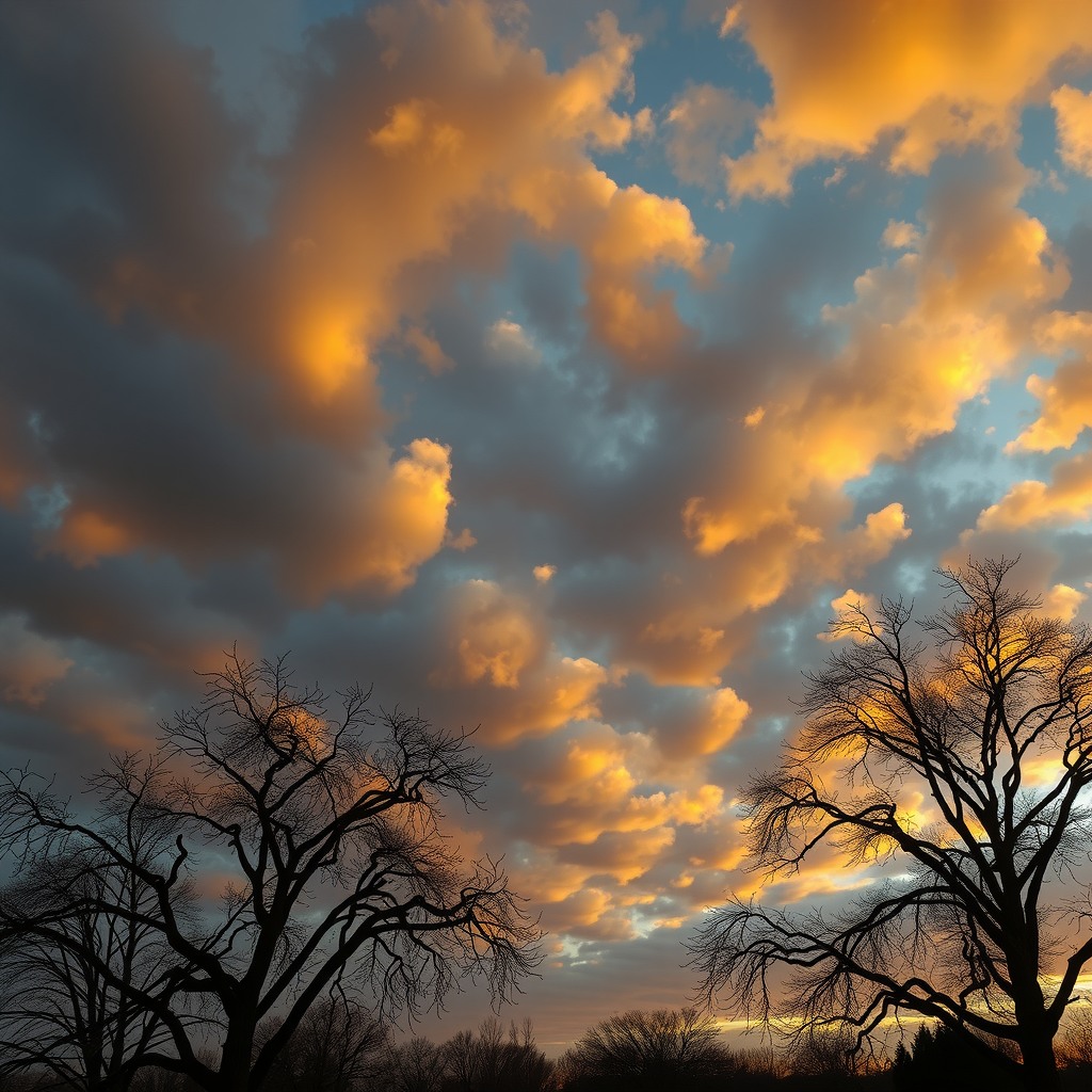 Photo-realistic editorial photography, realistic scene representing dramatic sky