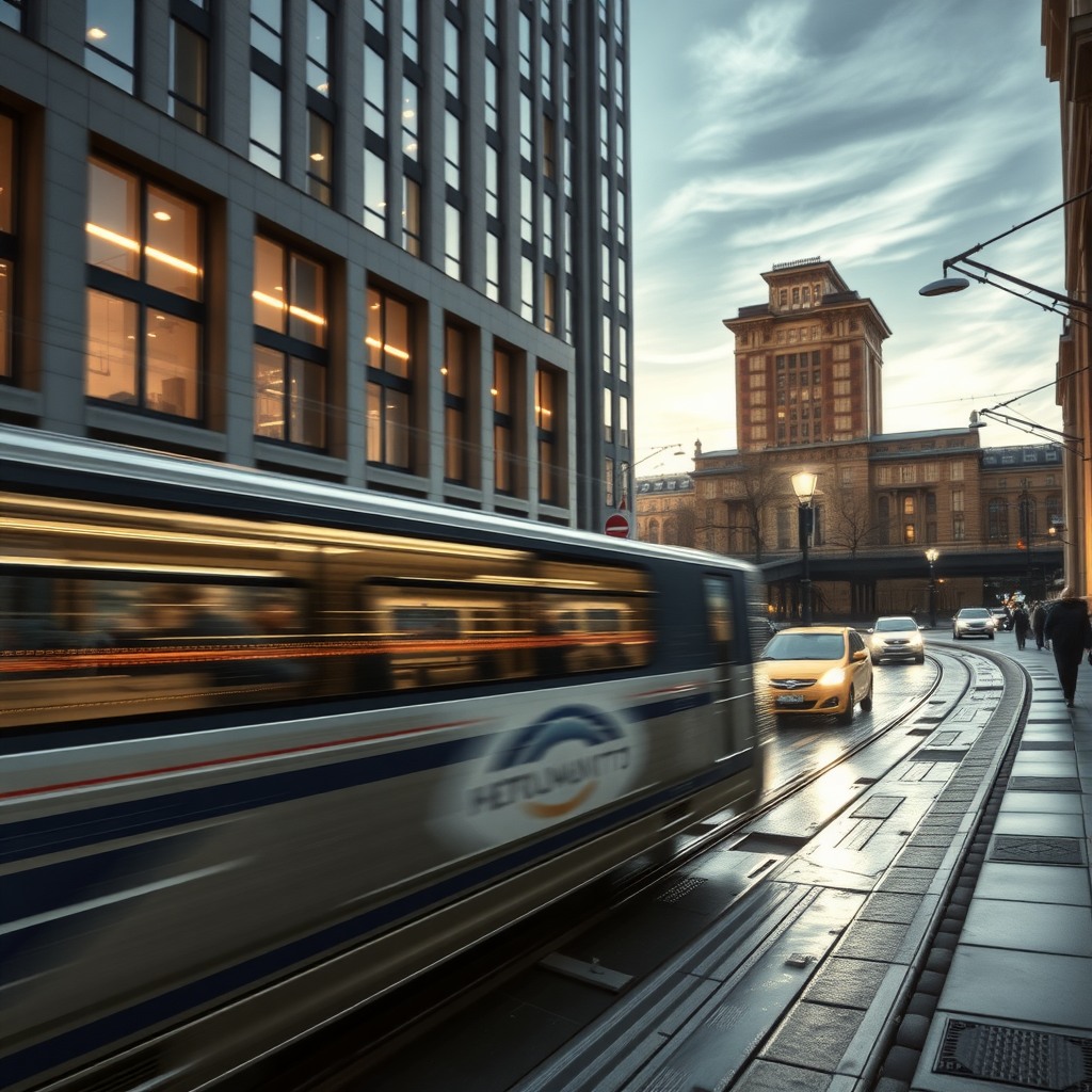 Photo-realistic editorial photography, realistic scene representing fast stream