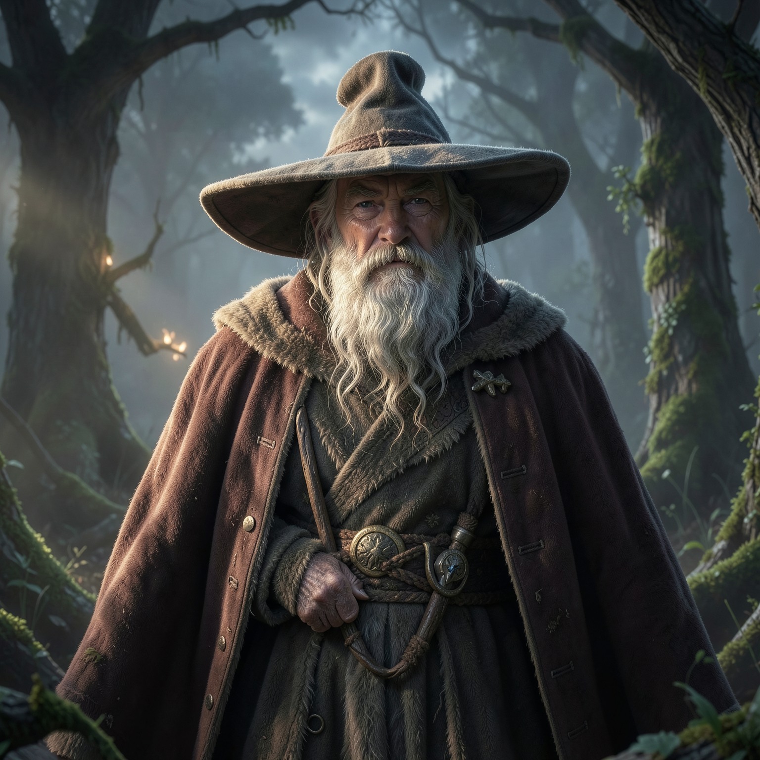 gandalf wizard, ultra-detailed digital art, cinematic lighting, high detail textures
