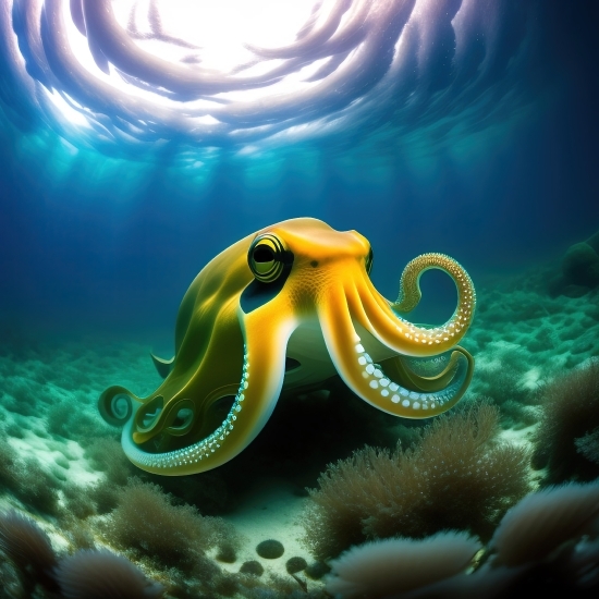 Adobe Illustrator Vectorize Image, Sea, Underwater, Coral, Reef, Fish