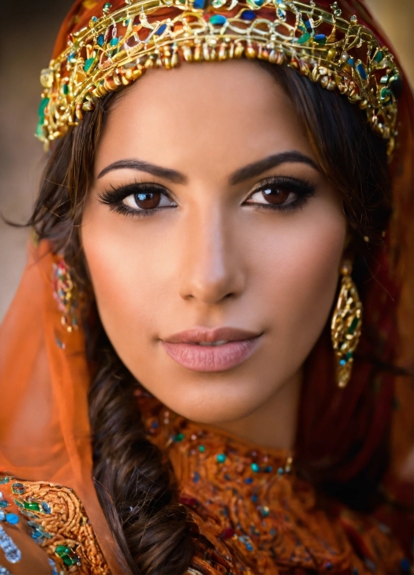 Africa Stock Footage, Model, Face, Attractive, Fashion, Portrait
