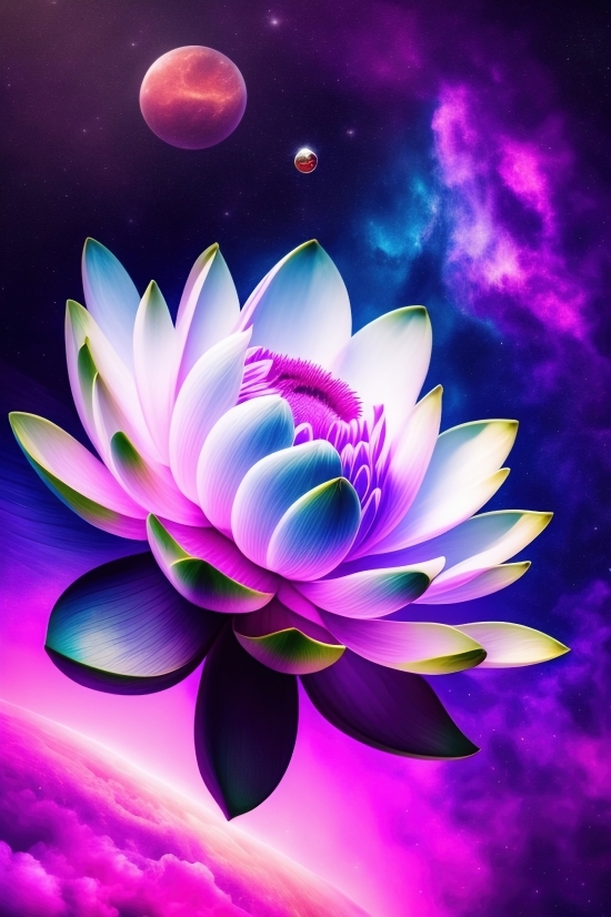 Ai 2041, Lotus, Pink, Flower, Blossom, Bloom
