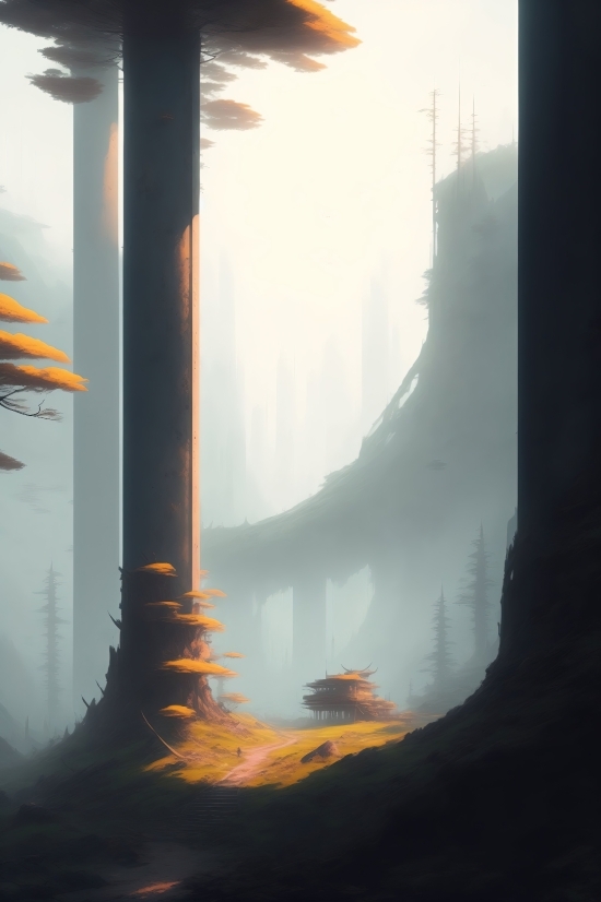 Ai A, Ai Generated Images Generator, Torch, Light, Source Of Illumination, Sunset