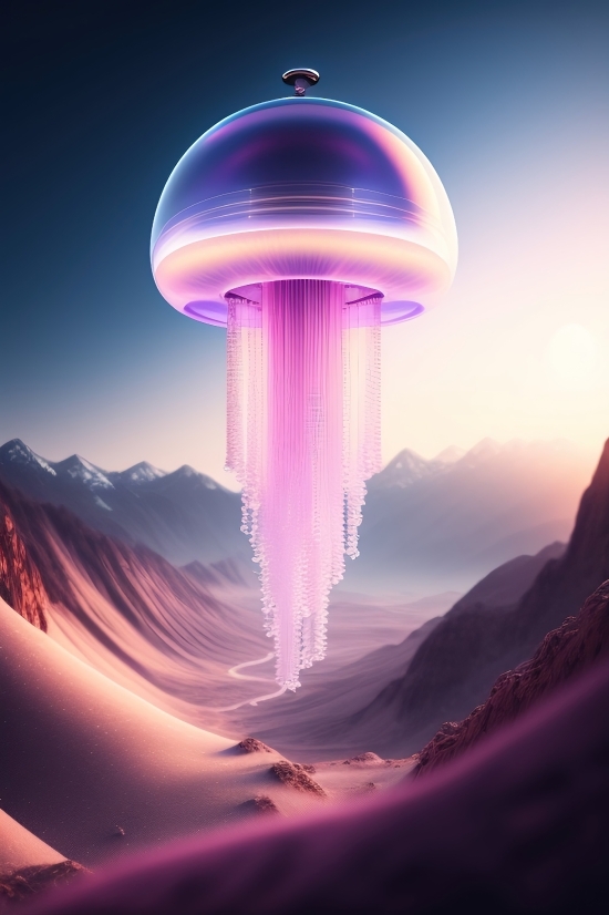Ai Art Generator Free Download, Light, Water Tower, 3d, Science, Device