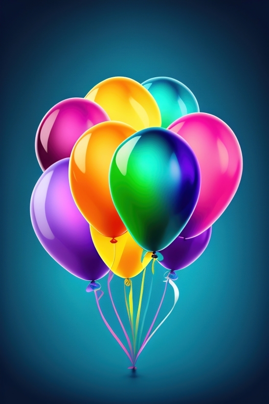 Ai Concept Art Generator, Oxygen, Balloon, Birthday, Celebration, Party
