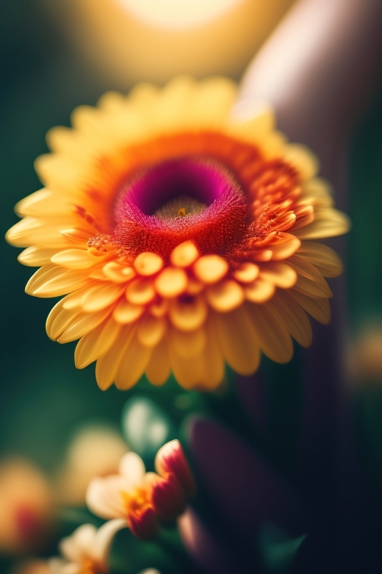 Ai Design Creator, Sunflower, Flower, Petal, Pollen, Yellow