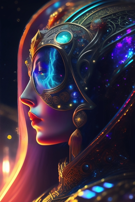 Ai Digital Art Generator, Bass, Plasma, Art, Light, Fantasy