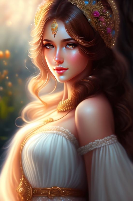 Ai Fantasy Portrait Generator, Wave, Model, Hair, Make, Fashion