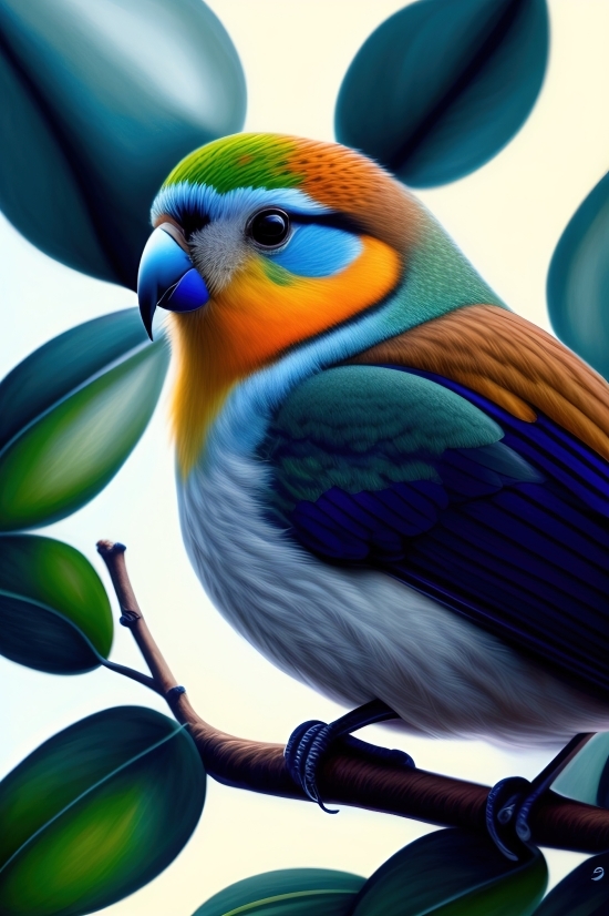 Ai Graphic Design App Download, Bird, Beak, Wildlife, Parrot, Animal