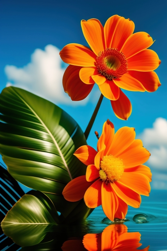 Ai Graphics Generator Free, Sunflower, Flower, Petal, Floral, Blossom