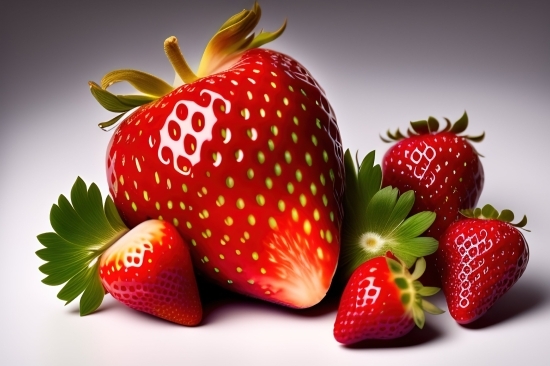 Ai Image Generator Google, Berry, Strawberry, Edible Fruit, Fruit, Produce