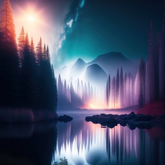 Ai Photo Avatar Free, Ai Super Resolution Free, Star, Lighting, Light, Graphic