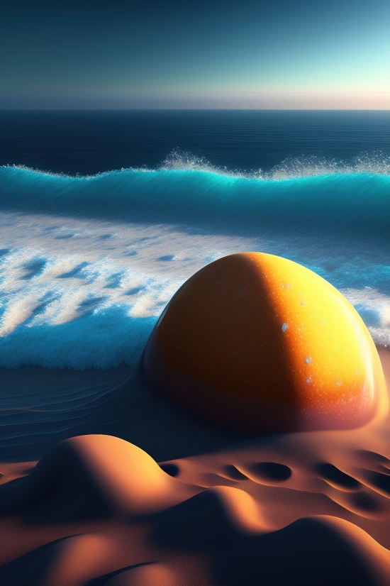 Ai Text To Image Generator Free, Egg, Beach, Planet, Water, Arctic