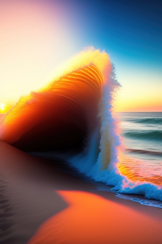 Ai Training Video Generator, Conversational Ai, Heat, Sunset, Sun, Sea