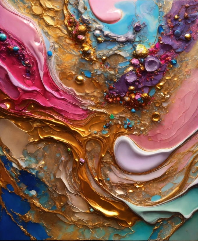 Animated Background Images, Liquid, Purple, Fluid, Organism, Art