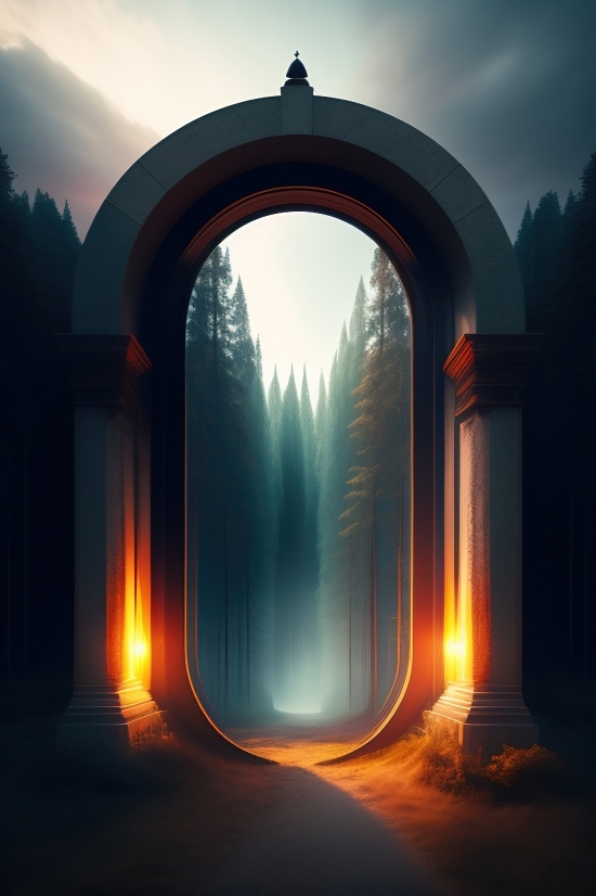 Arch, Light, Window, Architecture, Structure, Sky