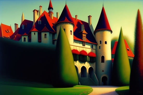 Architecture, Church, Building, Old, Palace, Tower