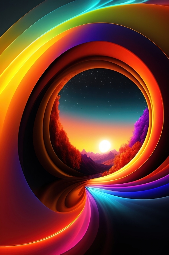Art, Design, Graphics, Fractal, Light, Wallpaper