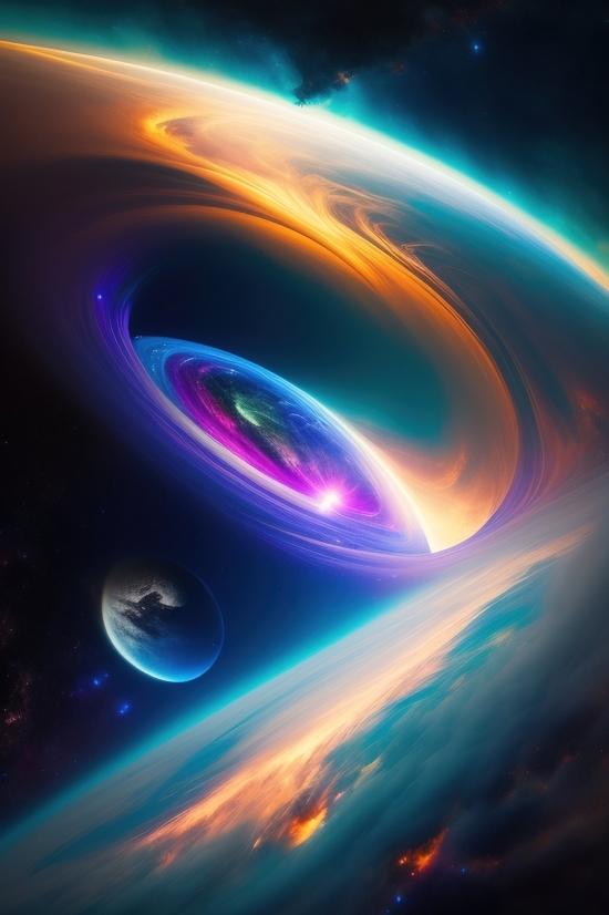 Art, Digital, Fractal, Design, Light, Space
