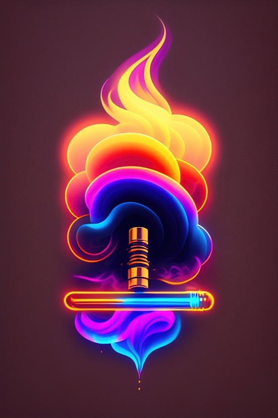 Art Generator From Text, Blaze, Heat, Design, Wallpaper, Graphic