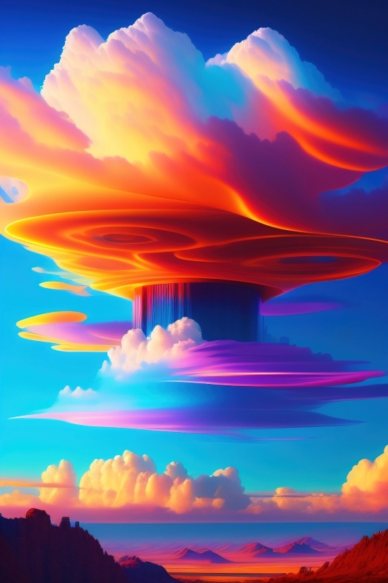 Art, Sun, Light, Design, Sky, Wallpaper