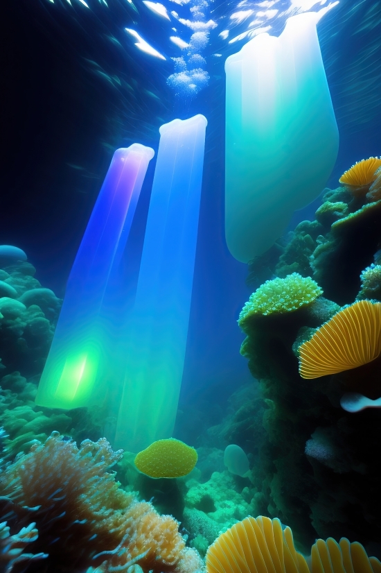 Auto Ai, Reef, Underwater, Sea, Coral, Fish