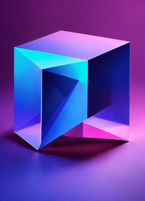 Azure, Rectangle, Purple, Triangle, Violet, Art