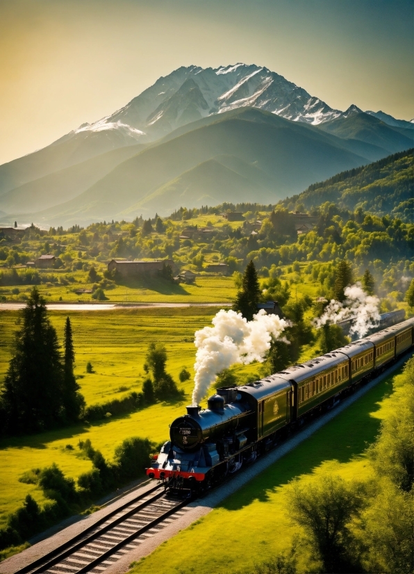 Background Loop Video, Landscape, Mountain, Sky, Mountains, Scenery