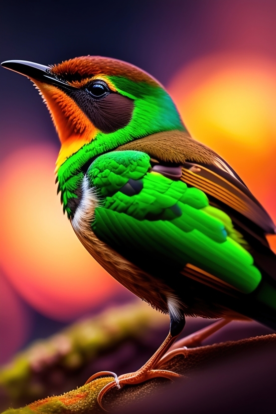 Bee Eater, Bird, Hummingbird, Wildlife, Animal, Beak