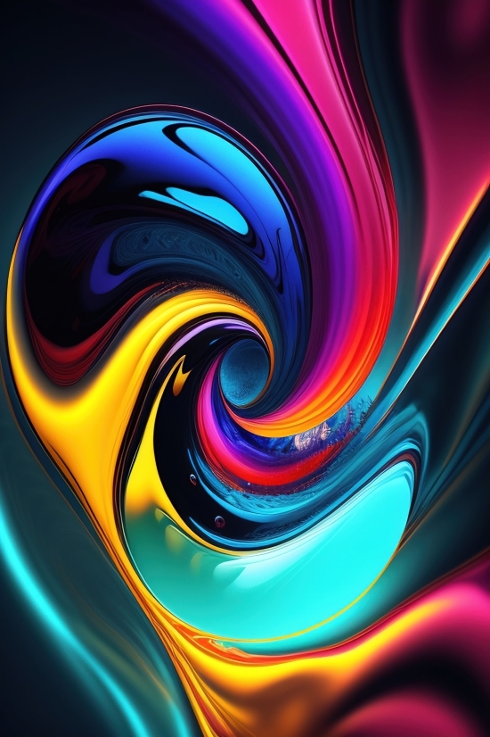 Bend, Wallpaper, Art, Design, Graphic, Light