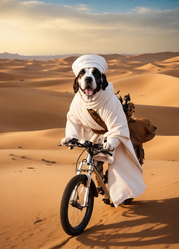 Bicycle, Bike, Dalmatian, Cycling, Sport, Dog