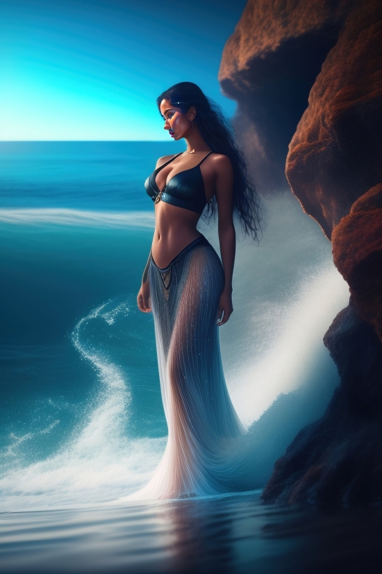 Bikini, Beach, Swimsuit, Clothing, Sea, Ocean