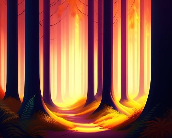 Blaze, Heat, Light, Design, Digital, Wallpaper