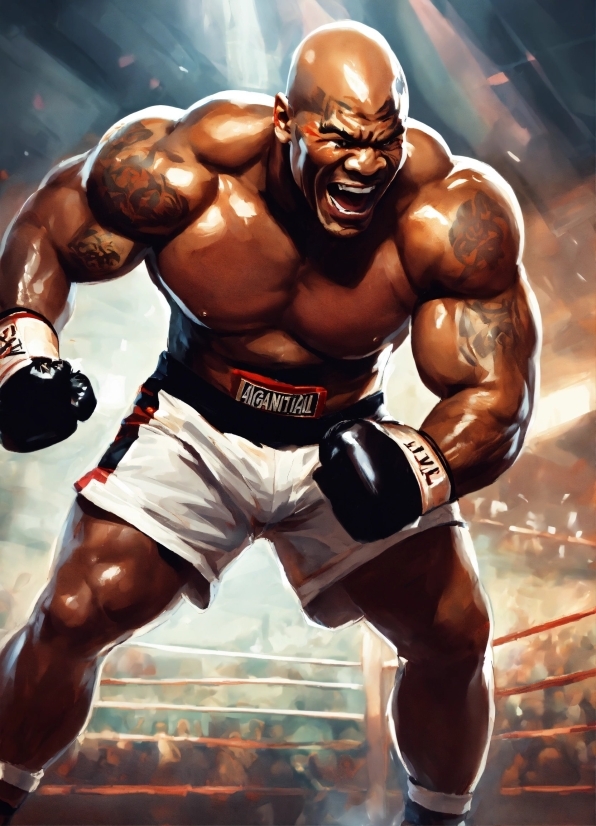 Boxer, Combatant, Person, Wrestler, Muscular, Body