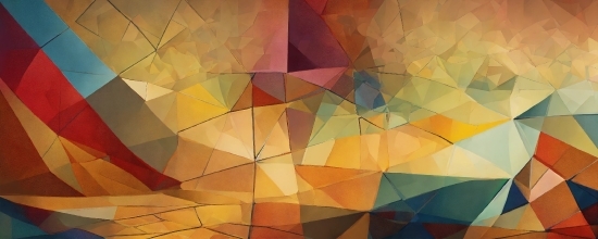 Brown, Colorfulness, Amber, Orange, Triangle, Art
