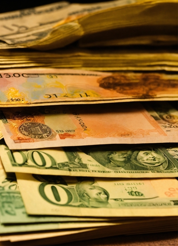 Brown, Saving, Banknote, Money Handling, Dollar, Wood