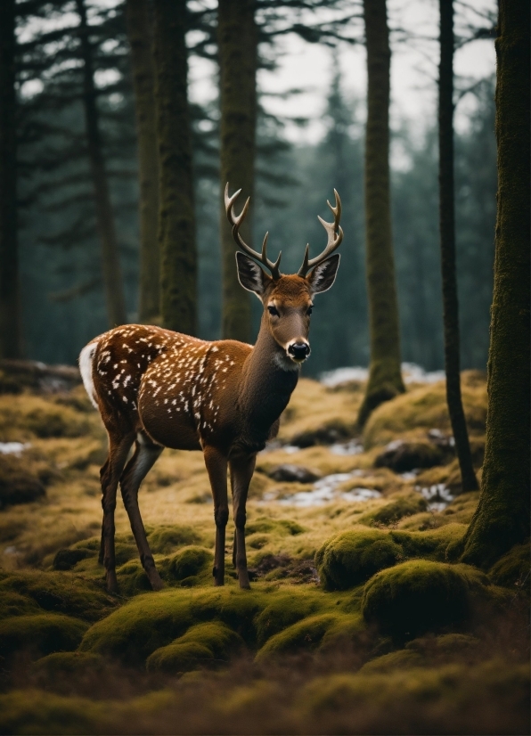 Buck, Placental, Mammal, Deer, Vertebrate, Wildlife
