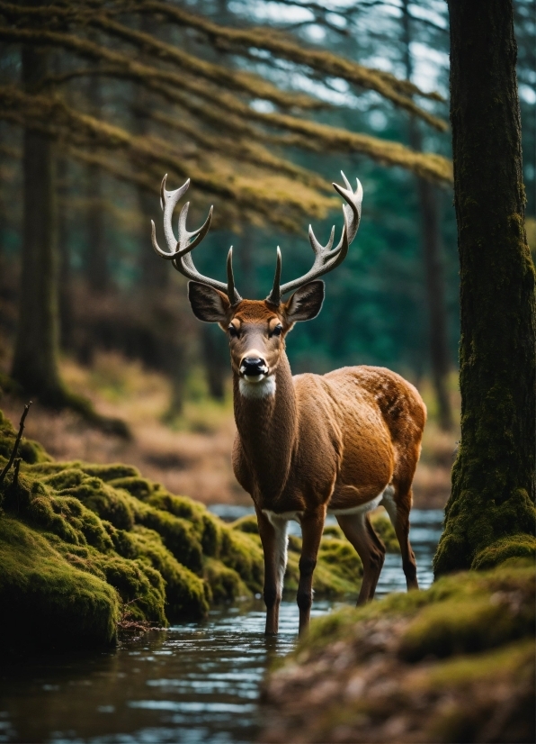 Buck, Placental, Mammal, Deer, Vertebrate, Wildlife