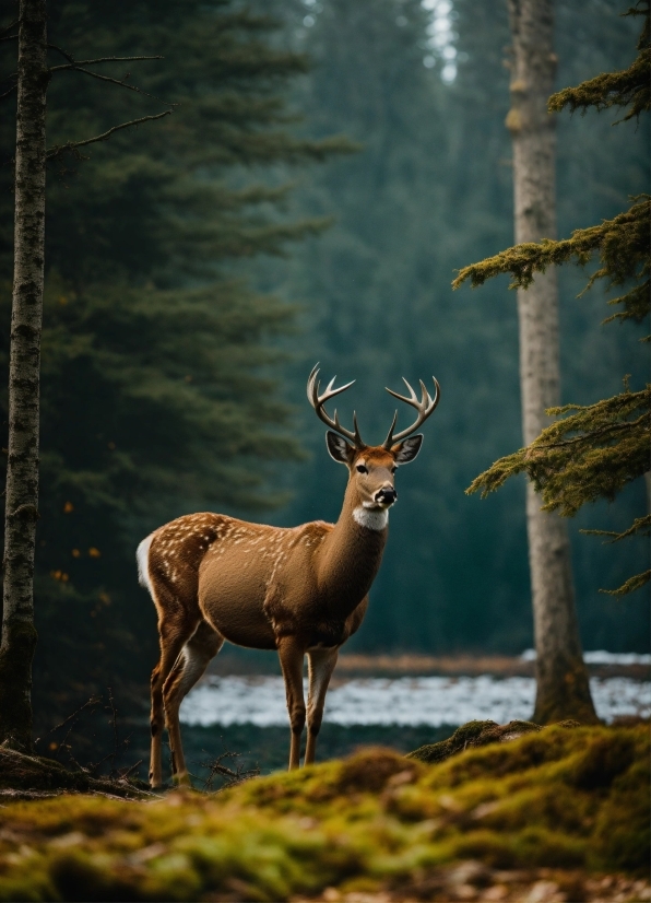Buck, Placental, Mammal, Vertebrate, Wildlife, Deer
