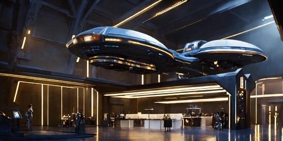 Building, Automotive Design, City, Space, Ceiling, Automotive Lighting