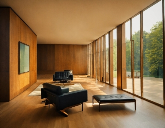 Building, Comfort, Couch, Plant, Wood, Interior Design