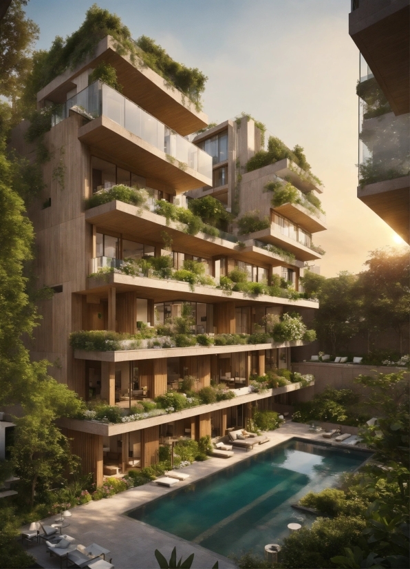 Building, Daytime, Sky, Plant, Tree, Urban Design