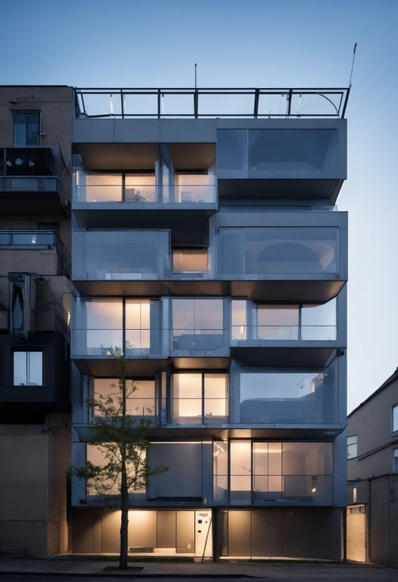 Building, Sky, Daytime, Window, Urban Design, Condominium
