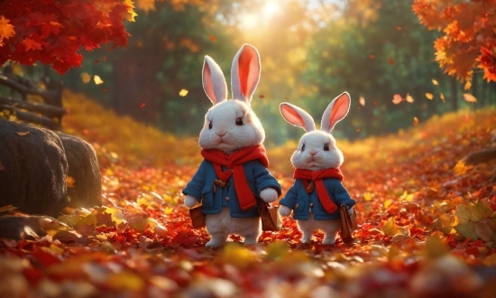 Bunny, Rabbit, Easter, Cute, Autumn, Happy