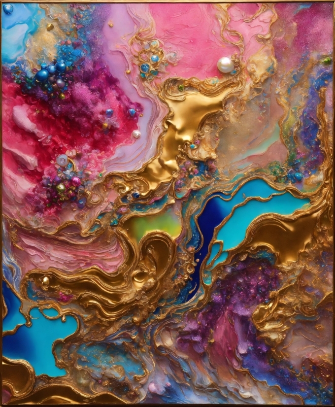Cafe Stock Footage, Liquid, Nature, Purple, Paint, Organism