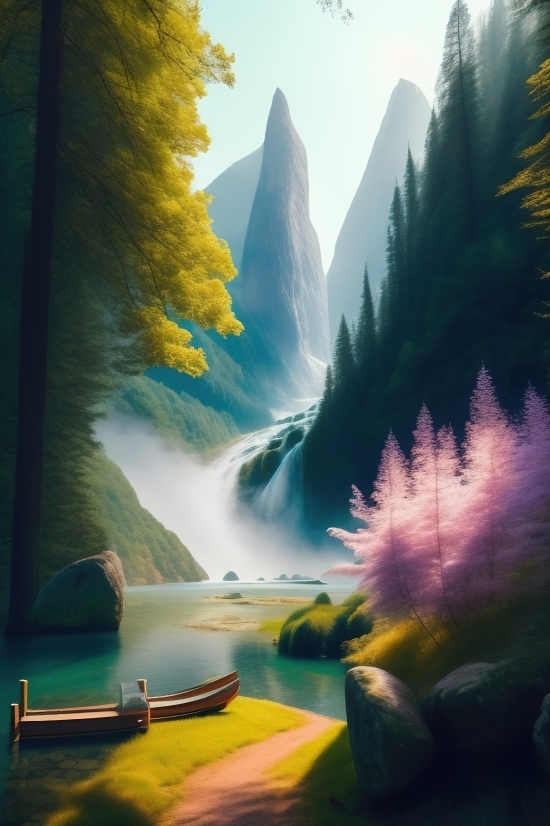 Canyon, Ravine, Valley, Landscape, Water, Natural Depression