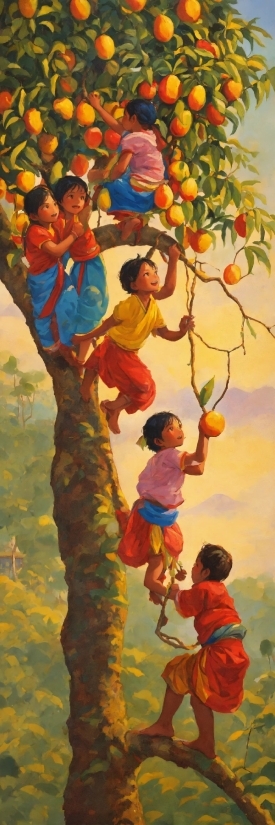 Child, Swing, Monk, Person, Happy, Outdoors
